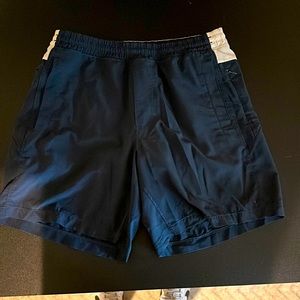 Birddog 7in inseam Navy Medium gym shorts